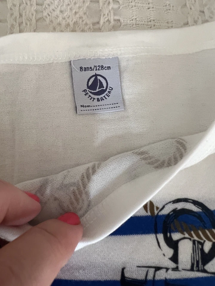 2 camisetas Petit Bateau niño - talla T6 y T8 Foto 4 de 4