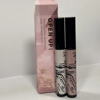 Mally Open Up! Volumizing Mascara with Primer Duo New & Boxed RRP £35