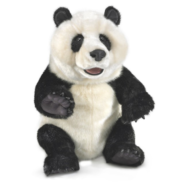 Giant Panda Cub Puppet by Folkmanis MPN 3149, Boys & Girls, Movable