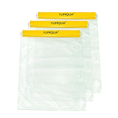Waterproof Bags Large Size 3 Pack, Clear Watertight Pouch Holder for Document...