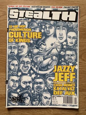 RARE Limited STEALTH MAG Hip-Hop Graffiti B-Boy Magazine Australia