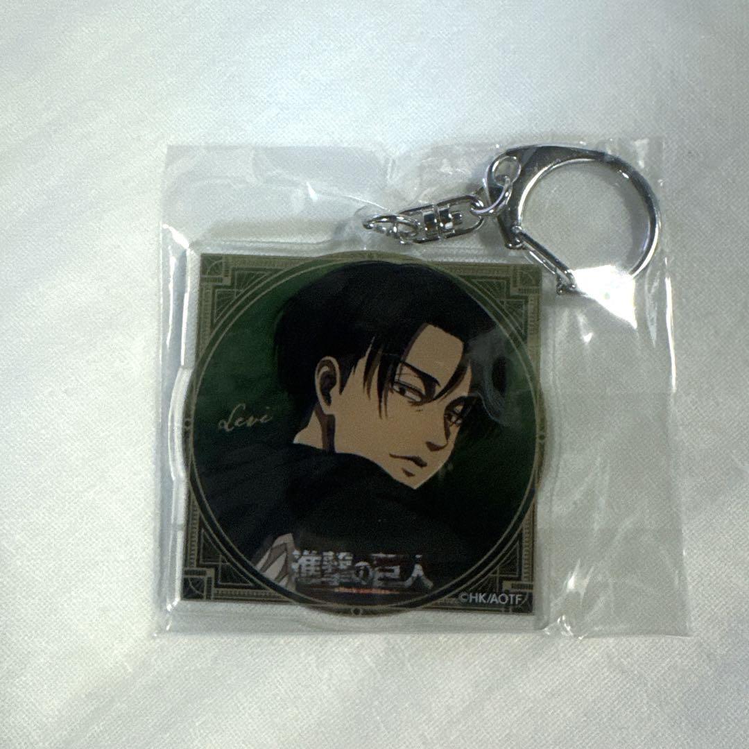 Attack On Titan Karamorukuji Acrylic Keychain Levi