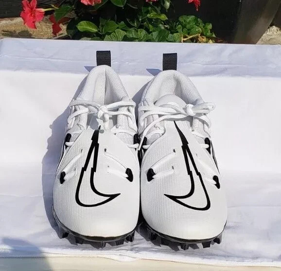 Nike Alpha Menace Pro 3 White Black Football Cleats Mens Sz 11.5 CT6649-100 NEW 205163.jpg main image 3