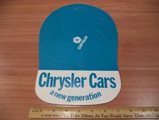 NOS MOPAR Chrysler Corporation Paper Hat 64 65 66 Display Collectible Advertisin