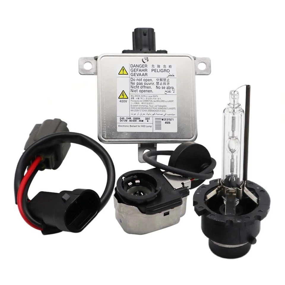 Fits 2011-2016 Honda CR-Z Xenon Ballast & D4S Bulb Control Unit Module Kit 6000k Foto 3 de 4