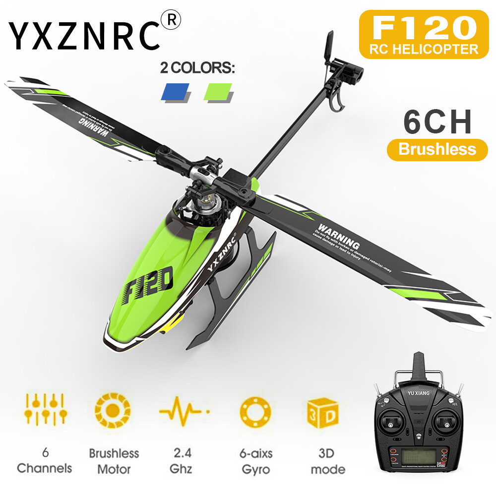 ラジコンヘリコプター YXZNRCE F120 
 充電器 予備パーツ付き YXZNRC F120 BNF 280クラス小型電動ヘリ フタバS-FHSS | ホビー