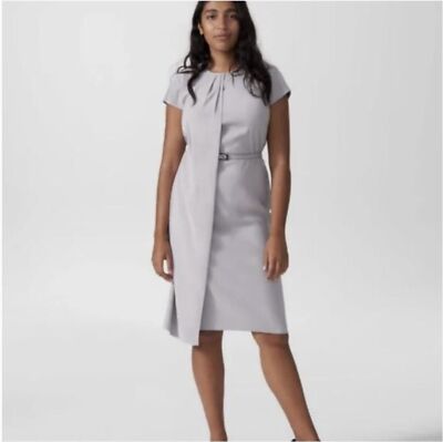 NEW Universal Standards Short Sleeve Shift Vesper Workwear Dress Size 4XS (0)