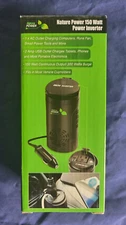 NATURE POWER 150-Watt DC to AC Portable Power Inverter 110 volt USB Charger
