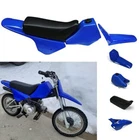 PW80 Plastics Kit,PW80 Fairing Pit Bike Plastic for PW80 y-zinger 1983-2006 Blue