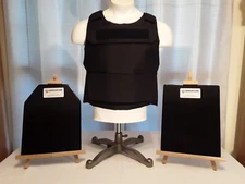BULLET PROOF VEST HARD PLATE CARRIER WITH Level 3 PLATES. Over 250  SOLD   M-XL