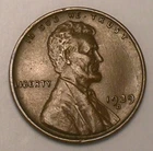 1939 D Lincoln Cent Penny Coin XF