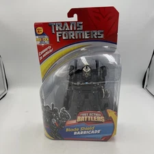 Hasbro Transformers Movie Blade Shield Barricade Transforming Figure New 2007