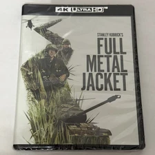 Full Metal Jacket NEW 4K UHD Blu-ray Stanley Kubrick Matthew Modine R. Lee Ermey