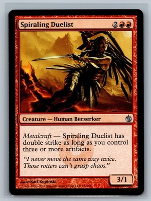 Magic The Gathering Mirrodin Besieged Spiraling Duelist #76/155 MTG TCG CCG
