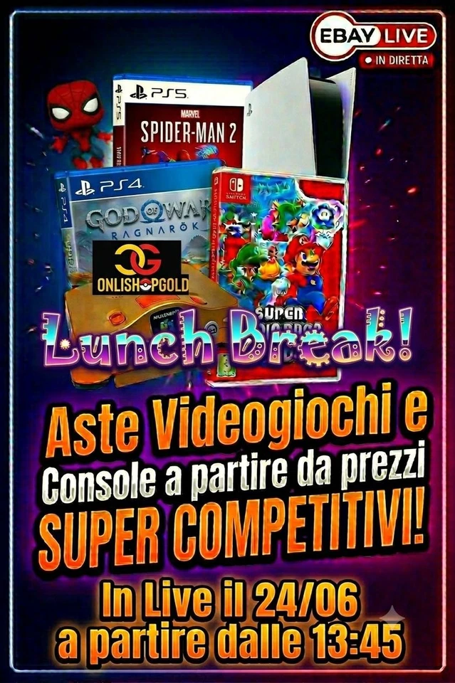Videogiochi Nuovi Ps5, Ps4, Switch e Console, e pezzi da Collezione!