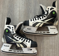Pittsburgh Penguins NHL Reebok Pumps 7K Game Worn Ice Hockey Skates