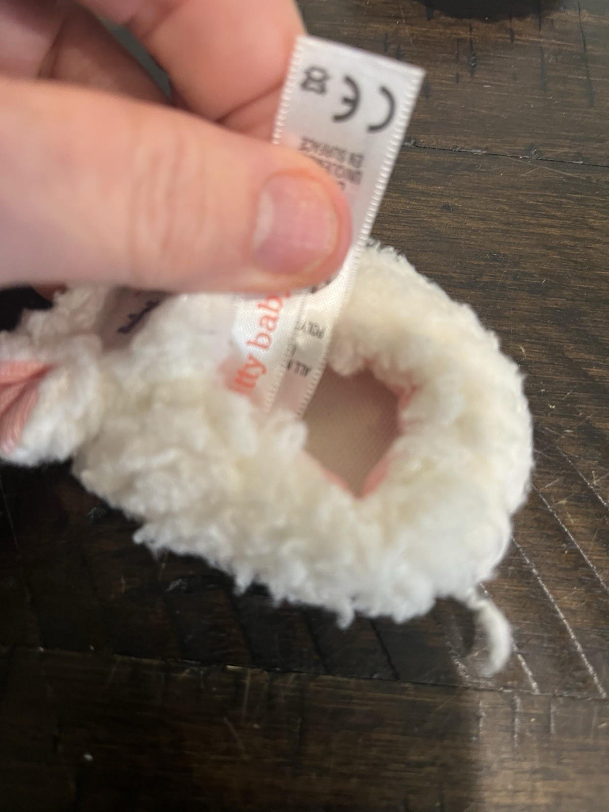 SAOLA American Girl BITTY BABY bambola solo pantofole di agnello accoglienti