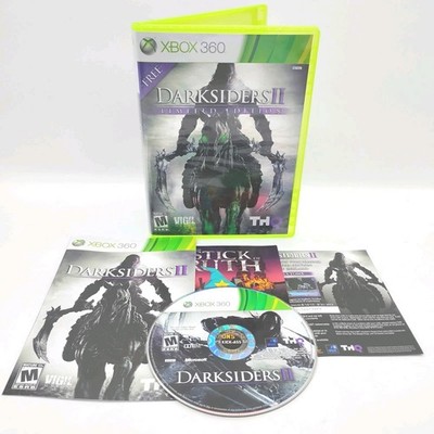 Darksiders II 2 Limited Edition (Xbox 360, 2012) CIB w/ Manual & Inserts TESTED