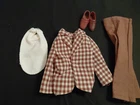 Vintage Mattel 1973-75 Barbie Mod Hair KEN #4224 Jacket, Pants, Dickie & Shoes
