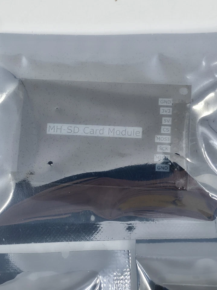 Nuevo lote de 5 módulos de tarjeta MH-SD para microcontrolador Arduino Raspberry Pi Foto 2 de 4