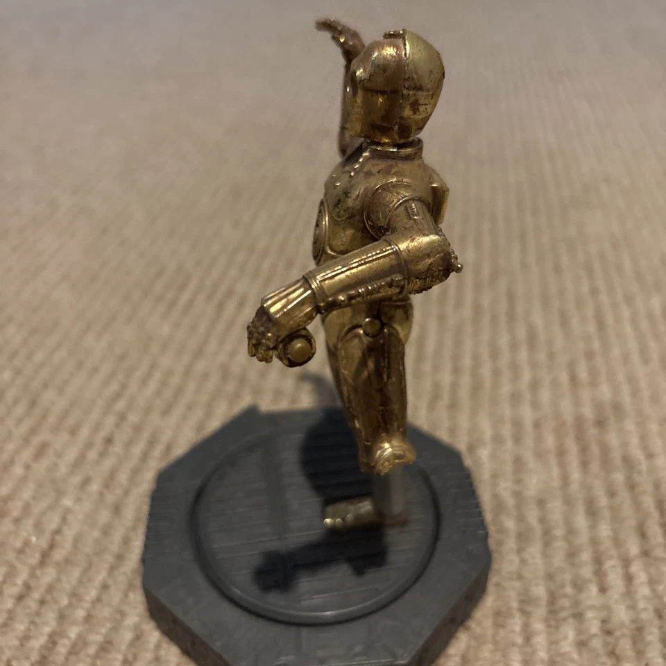 Star Wars Epic Force Rotating C-3P0 1998 Kenner Hasbro Rotates 360 - Image 4 of 4