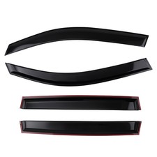 4x Window Visors Rain Guards Shield For Subaru Forester 2019-2024 Outside Mount 4x Window Visors Rain Guards Shield For Subaru Forester 2019-2024 Outside Mount