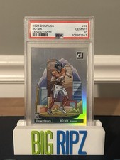 Bo Nix 2024 Donruss #19 Rookie RC Downtown! Case Hit Broncos | PSA 10 Gem Mt