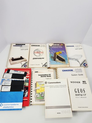 Commodore C64 Manuals Lot Manuals / Books