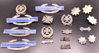 Vintage Sterling Silver Military Medal lot WW2 / post WW2 pins medals 148 grams