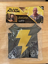 DC Comics Black Adam Guardian Suit Cape Chest Plate Kids Costume New