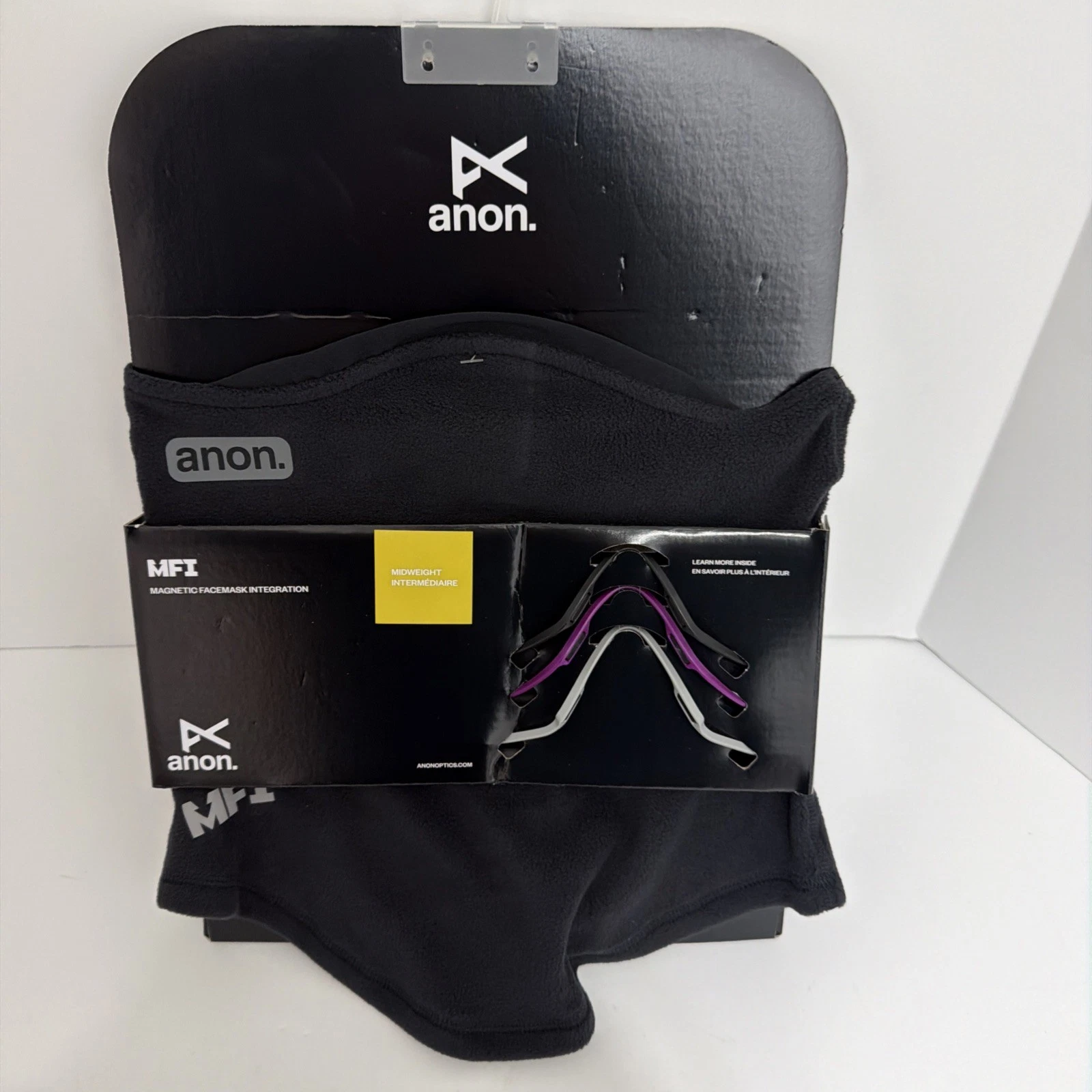 ANON MFI Magnetic Facemask Integration Lightweight Neck Warmer Black
Opens in a new window or tab