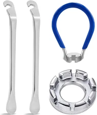 Universal 4-Piece Bicycle Spoke Wrench Set for Wheel Tension Adjustment