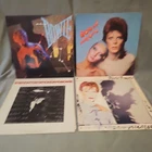 David Bowie Job Lot of 4 Vinyl LP Records  Pinups Scary Monsters Station Dance