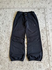 Vintage Nike Sphere Dry Nylon Baggy Pants Wide Leg Size M Womens