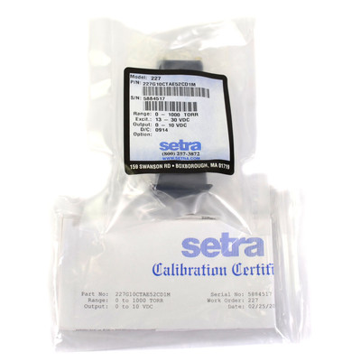 NEW Setra Model 227 Down-Mount UHP Pressure Transducer Surface C-Seal 1-1/8   b