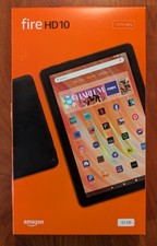Amazon Fire HD 10 13th Gen 32 GB Wi-Fi 10.1 Display Black Brand New Sealed Box