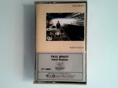 Paul Brady   Hard Station Cassette 1981 21 Records Rock PolyGram New