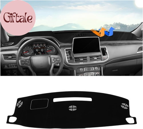 Dashboard Cover Mat for 2021-2024 Chevy Tahoe Suburban GMC Yukon - Afbeelding 1 van 12