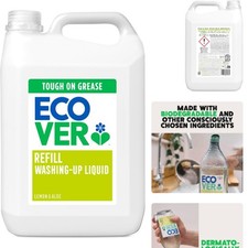 Squeaky Clean 5L Lemon & Aloe Vera Washing Up Liquid - Gentle & Tough on Grease 4.23 per litre
