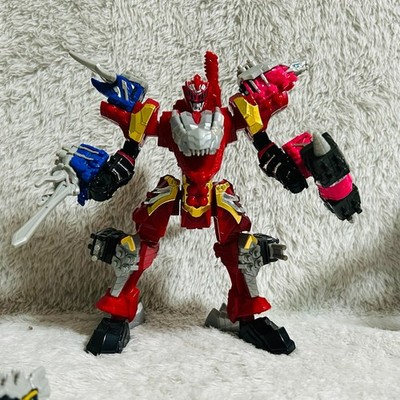 BANDAI Japan Mini pla Megazord Power Rangers Dino Fury Sentai