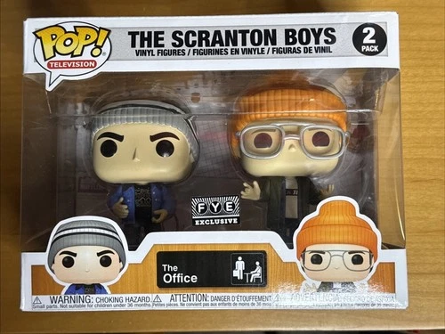 Funko POP! The Office Scranton Boys Michael Scott Dwight Schrute FYE EXCLUSIVE