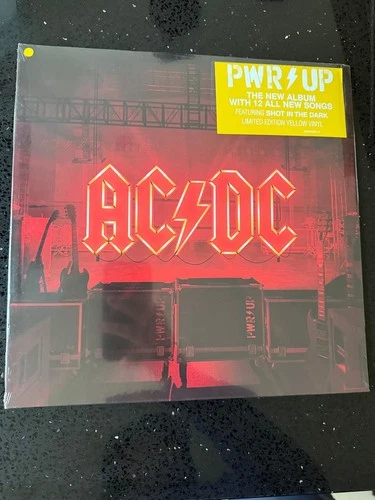 AC/DC Power Up -  Limited Edition Yellow Vinyl/VINYL LP  NEW SEALED