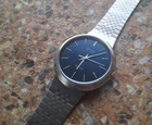 Vintage Seiko Quartz Emblem JDM 4120 9000 April 1975 Dress Watch