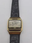 Vintage Timex Q S Cell Bar Button Digital Quartz Watch New Battery