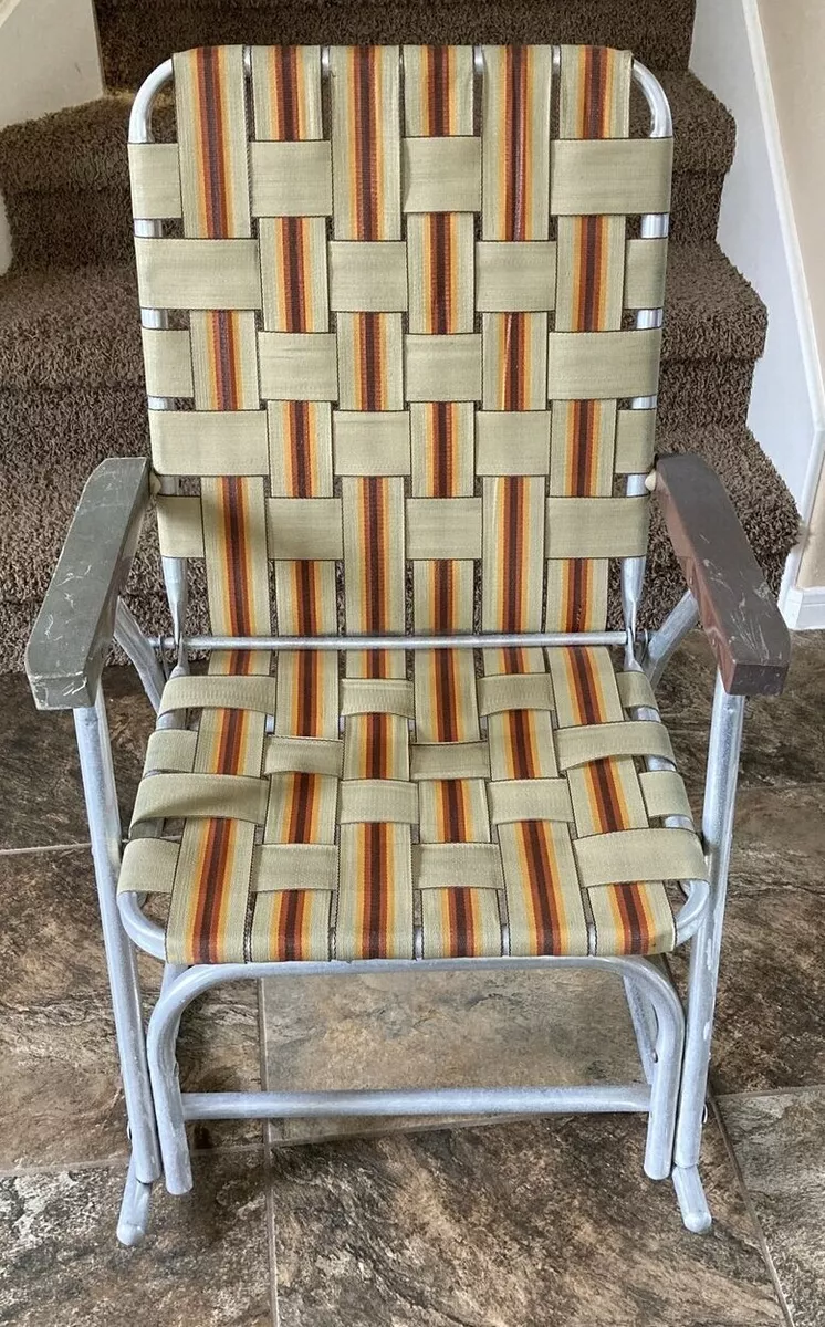 Aluminum folding rocking lawn chairs sale