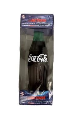 Bobby Labonte #18 Interstate Batteries Coca Cola Polar Bear 1:64 Car in Bottle!