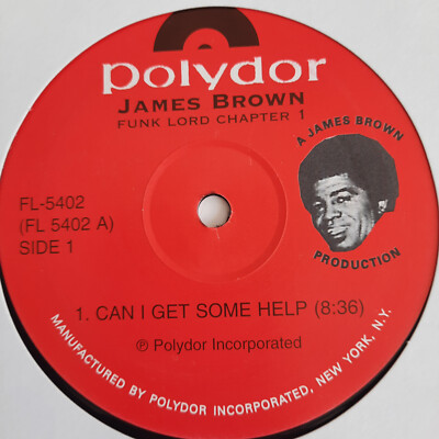 James Brown - Can I Get Some Help / Baby Here I Come / 12'' Vinyl Maxi