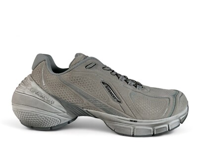 Givenchy Light Gray Suede TK Runners Sneakers US 12, EU 45 Made in Italy