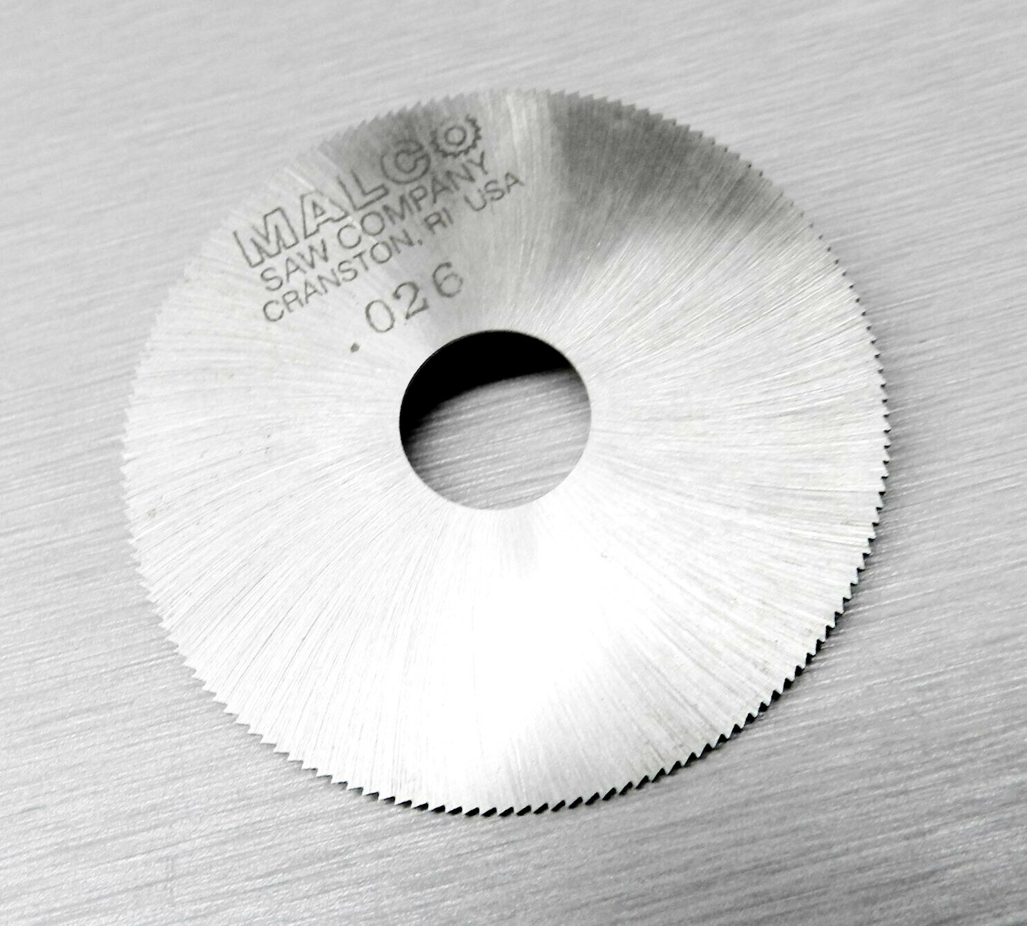 Jewelers Slotting Saws Malco Saw Blade 2" High Speed Circular Saw