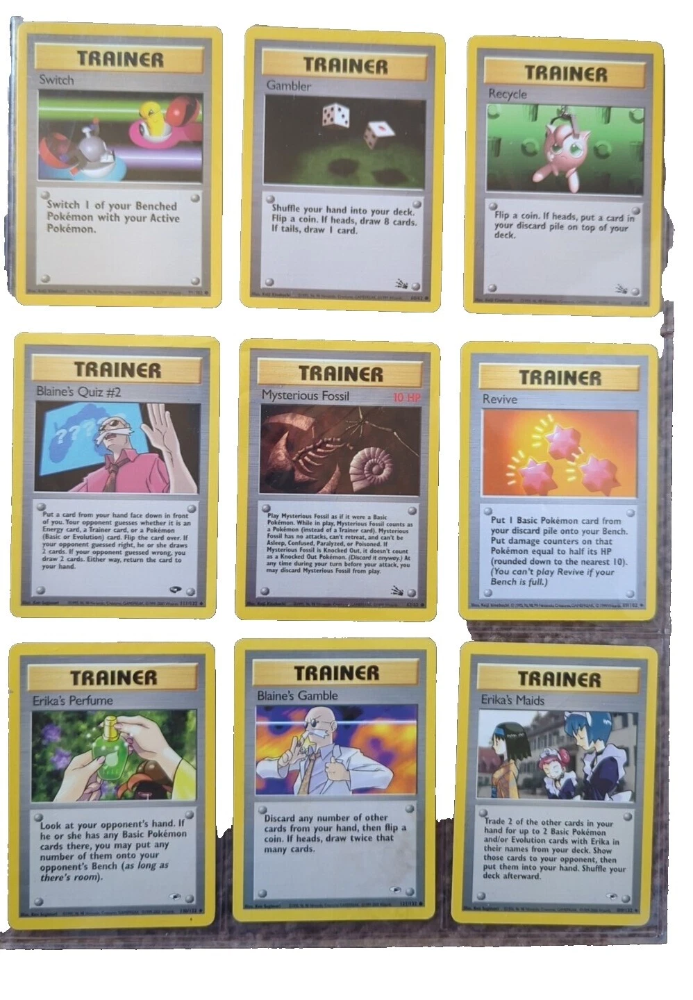 Topps Team Rocket Trading Card Games